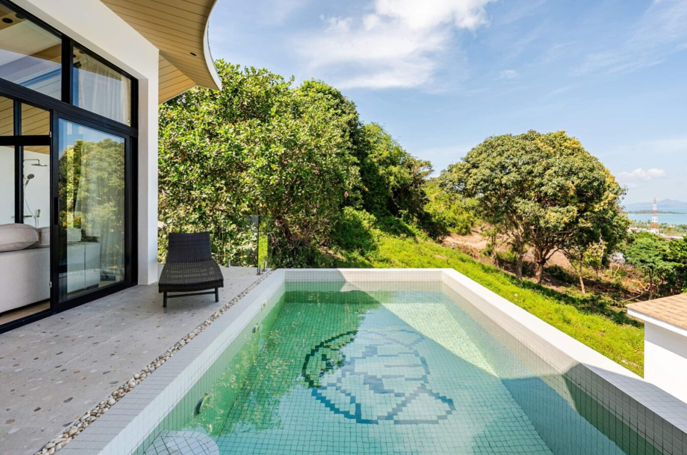 3 bedroom sea view villa for sale Samui Plai Laem 3 bedroom sea view villa for sale Samui Plai Laem