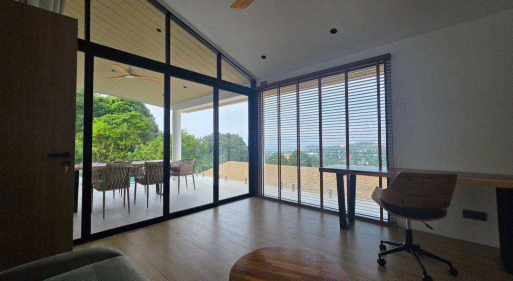 Pool villa 3 br sea view for sale Plai Laem Samui Thailand