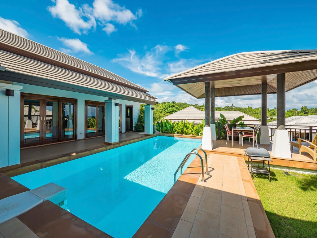 2 bedroom garden pool villa for sale in Choeng Mon Koh Samui Thailand