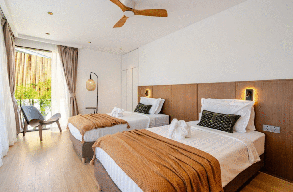 Pool villa 3 br sea view for sale Plai Laem Samui Thailand