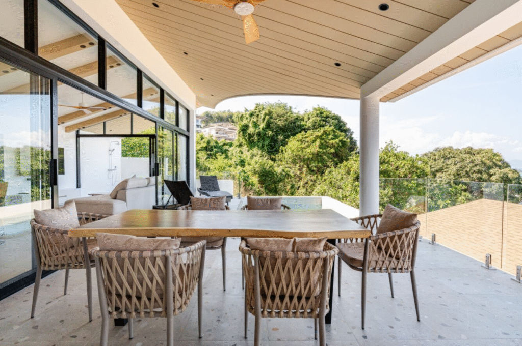 Pool villa 3 br sea view for sale Plai Laem Samui Thailand