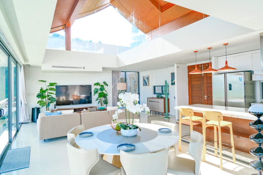 off plan 3 bedroom sea view villa for sale in Lamai, Koh Samui