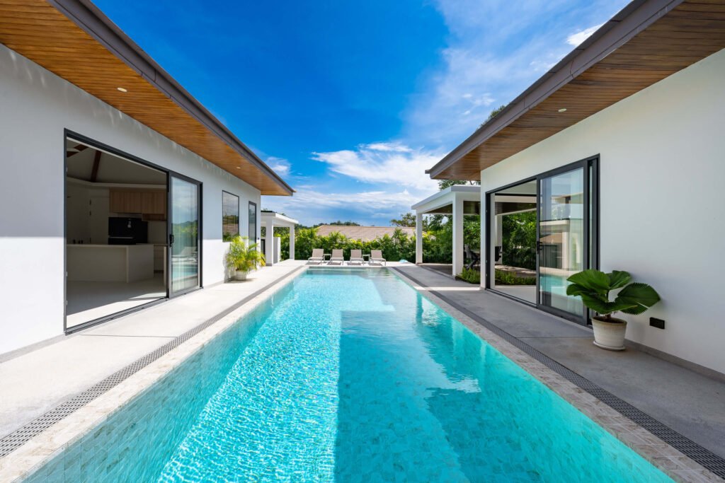 3 br pool villa 5 minute walk to Choeng Mon beach Koh Samui for sale