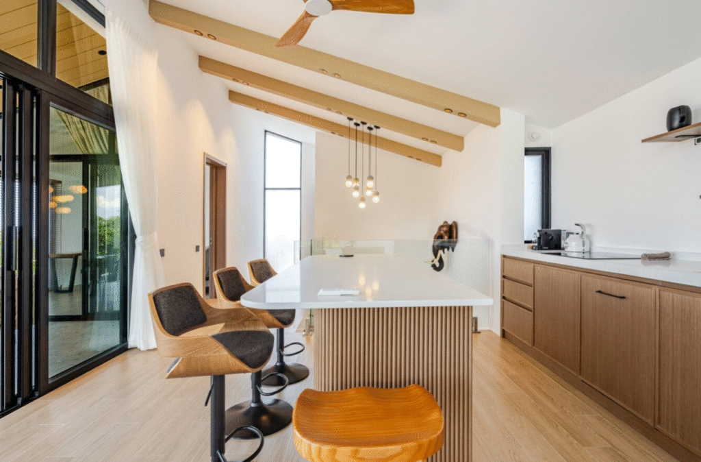 Pool villa 3 br sea view for sale Plai Laem Samui Thailand