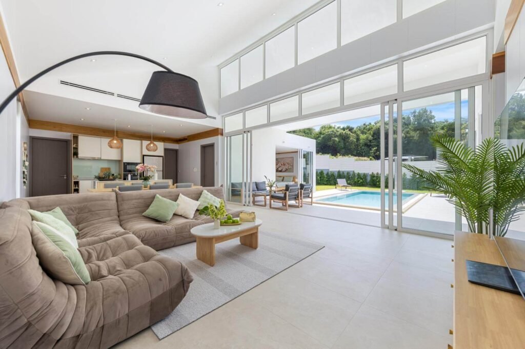 3br Bali style villa with a pool for sale walking distance to Choeng Mon beach Koh Samui