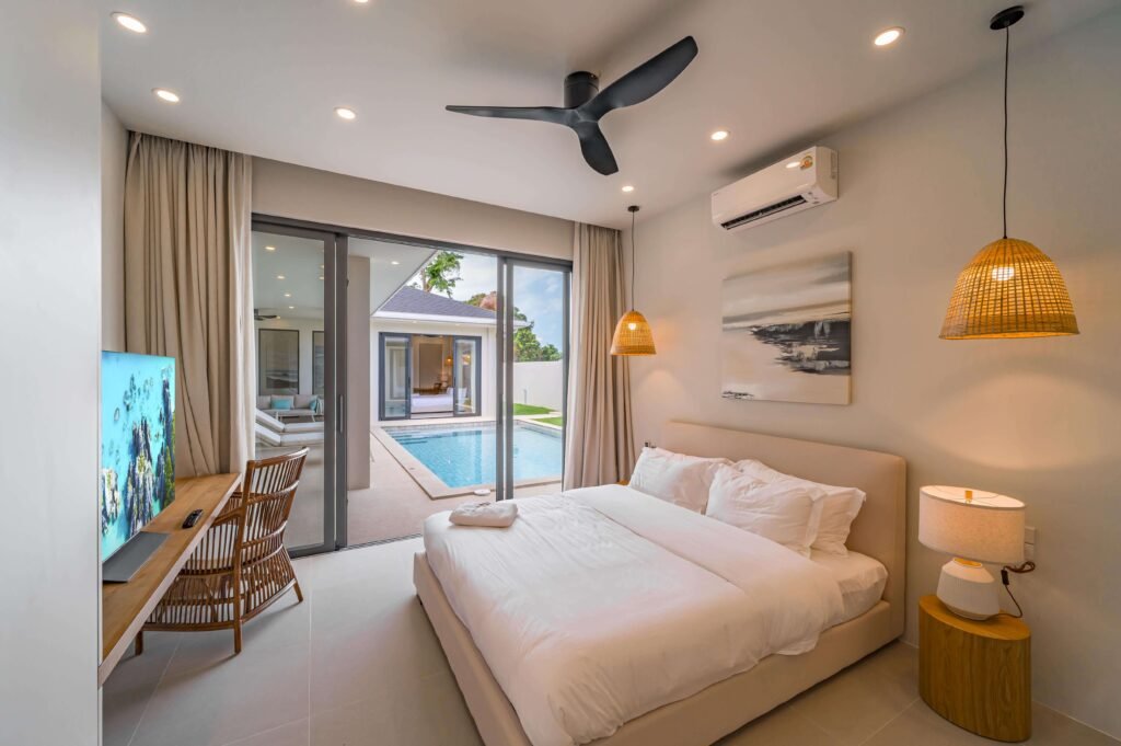 4 br private pool villa for sale Plai Laem close to the beach Koh Samui