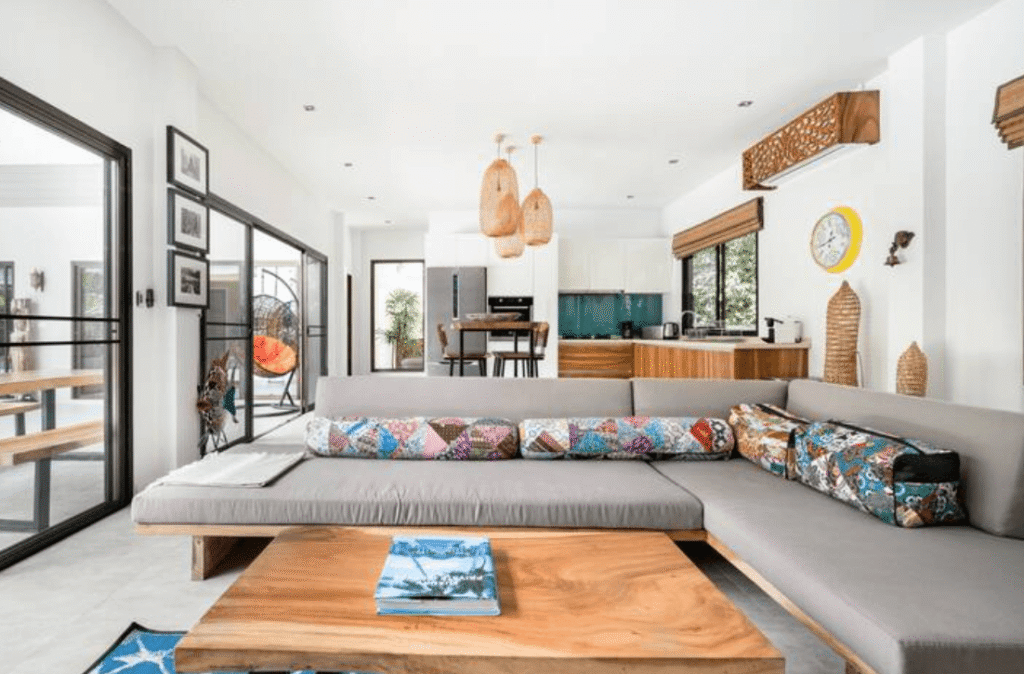 Ready to move in 3 br pool villa for sale in Namuang Samui