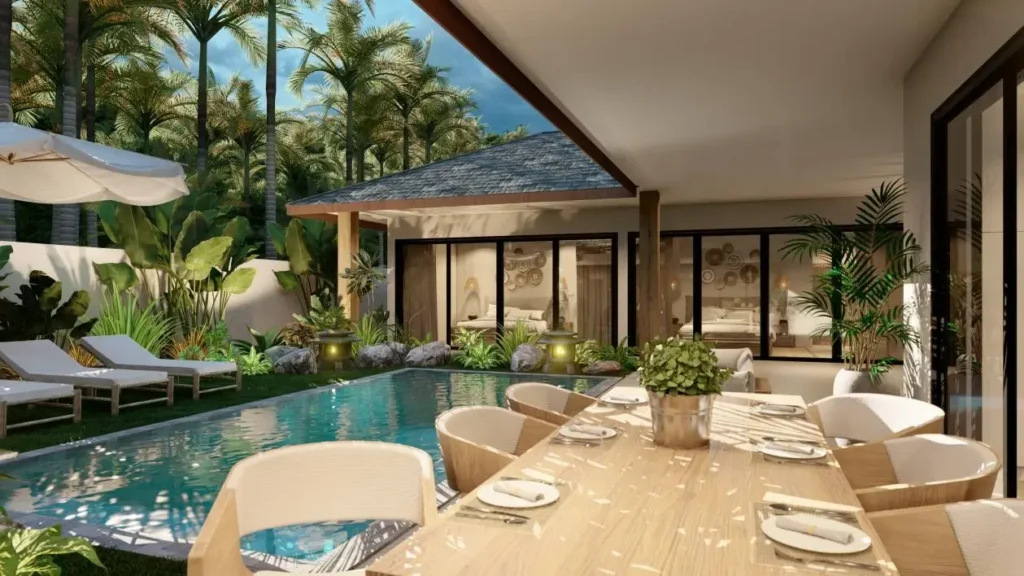 3-4 bedroom residence with private pool Koh Samui Lamai