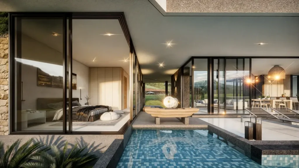 4 bedroom private pool luxury villas in the prestigious Plai Laem / Choengmon area