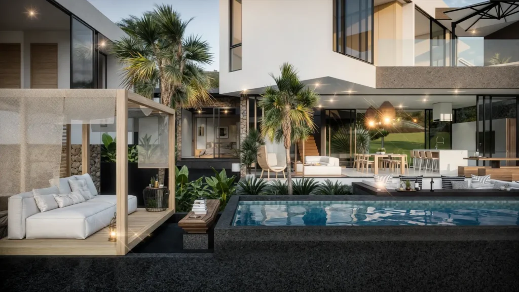 4 bedroom private pool luxury villas in the prestigious Plai Laem / Choengmon area