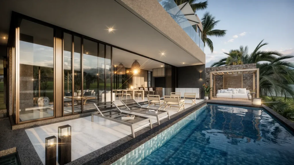 4 bedroom private pool luxury villas in the prestigious Plai Laem / Choengmon area