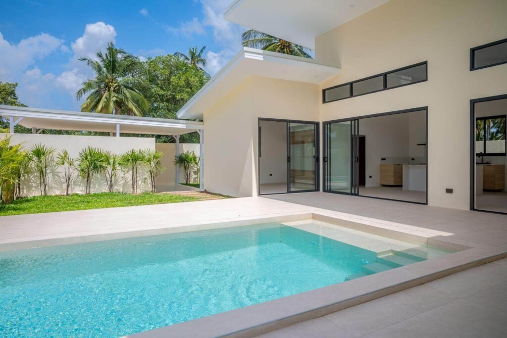 affordable 3br villas with a pool in Maenam for sale Koh Samui