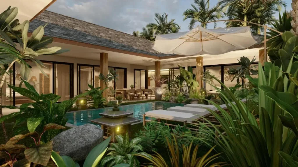 3-4 bedroom residence with private pool Koh Samui Lamai