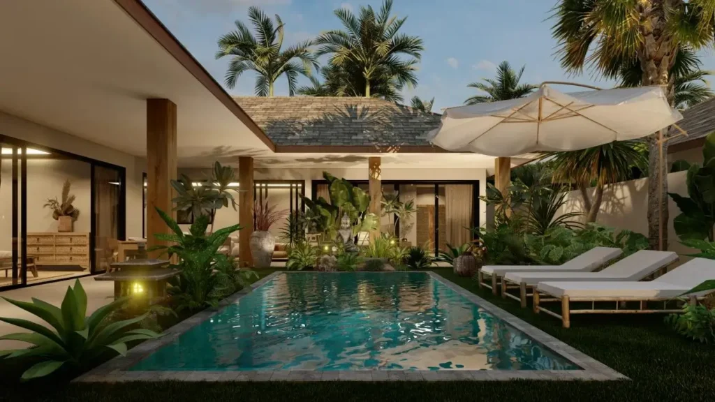 3-4 bedroom residence with private pool Koh Samui Lamai