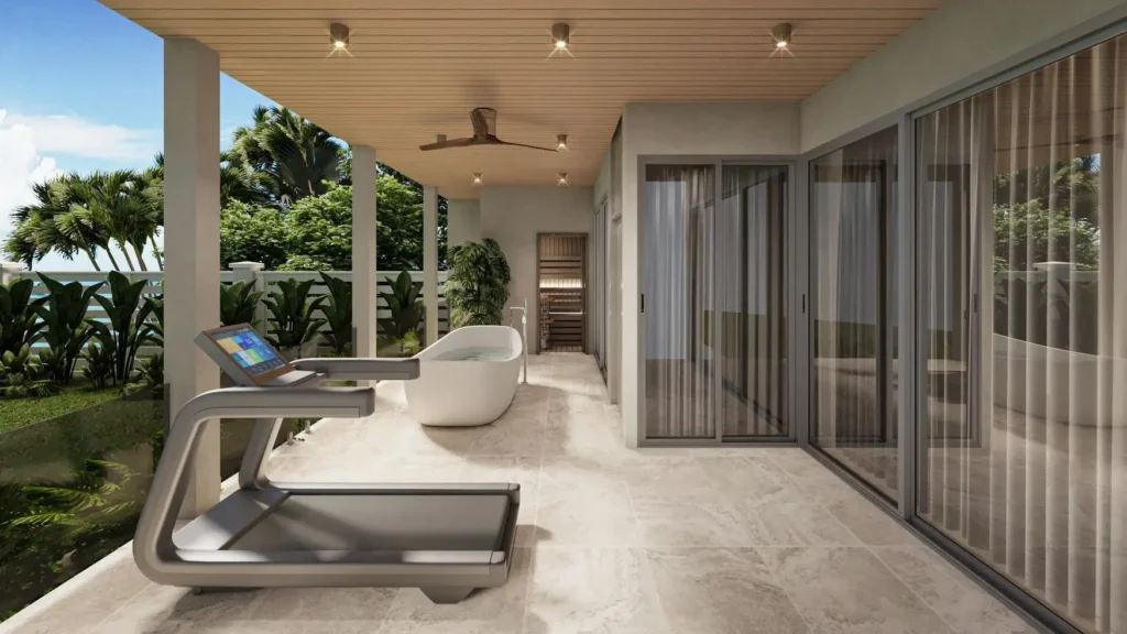 4 bedroom pool villa in Lamai Koh Samui