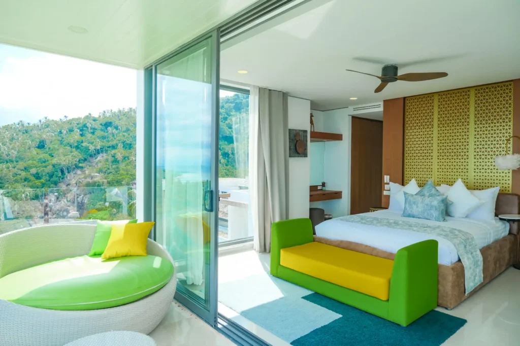 Luxury 5-bedroom sea view villa with infinity pool in Lamai, Koh Samui