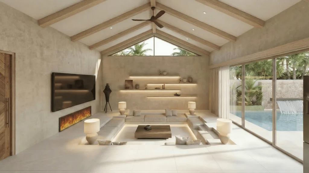 Ready to move exclusive 3-bedroom lakeside villas in Chaweng, Koh Samui – For Sale