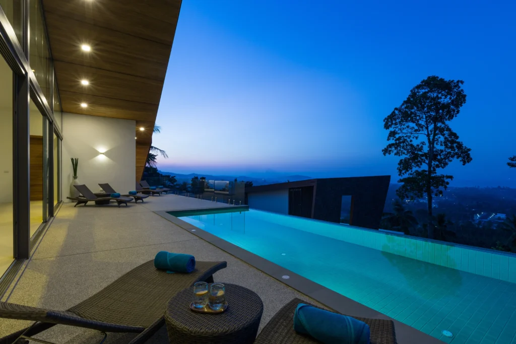 Off-plan luxury 3-bedroom sea view villa with private infinity pool in Maenam