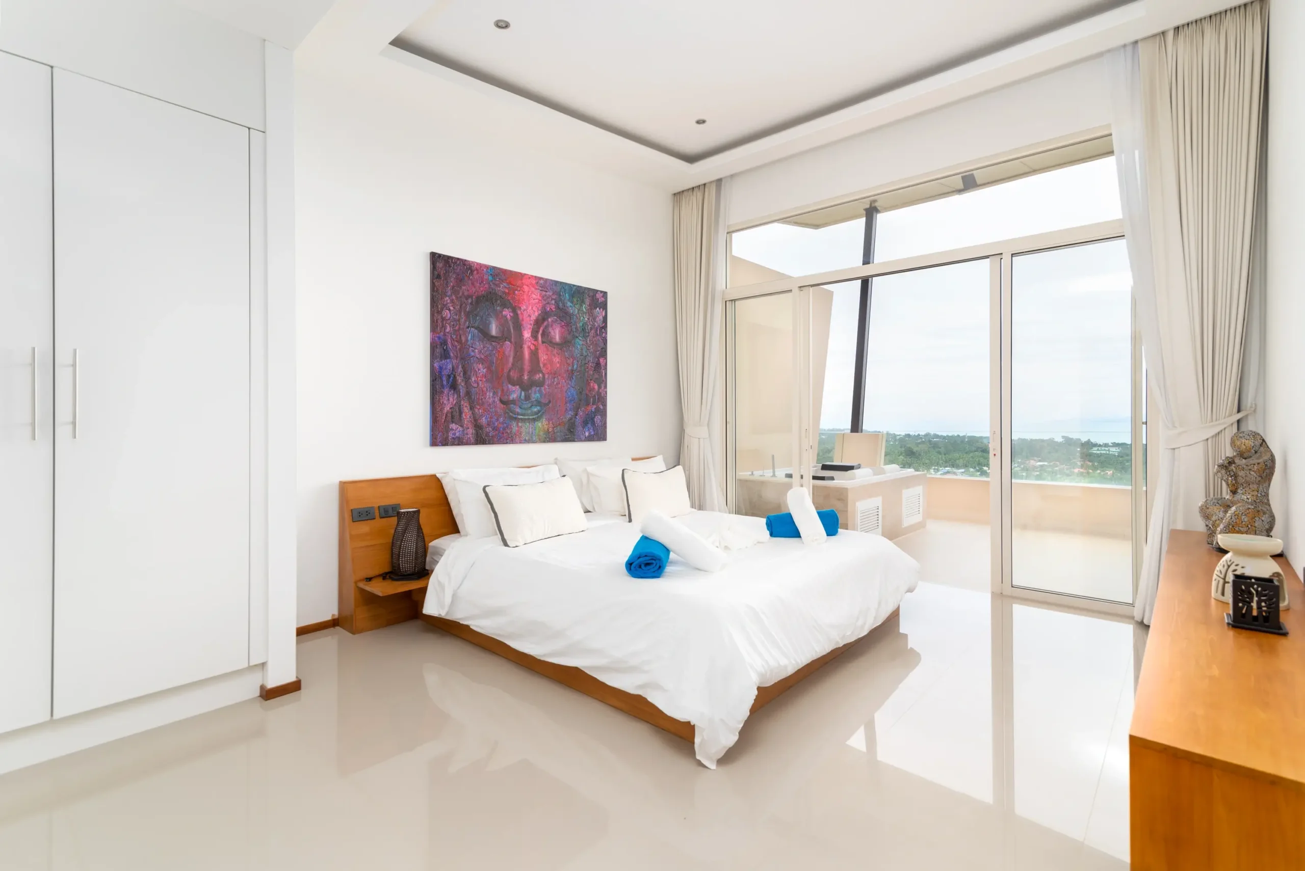 Stylish 1-bedroom sea view penthouse with panoramic terrace in Maenam Stylish 1-bedroom sea view penthouse with panoramic terrace in Maenam