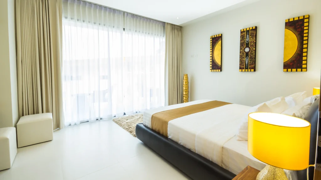 Spacious 4-bedroom sea view villa with private pool nearby Maenam beach