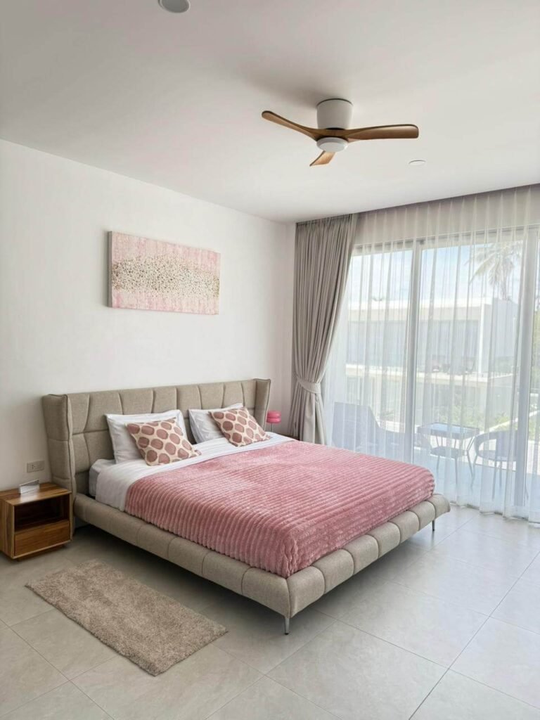 Ready two-storey 3-bedroom private pool villa, close to Ban Tai Beach, Koh Samui