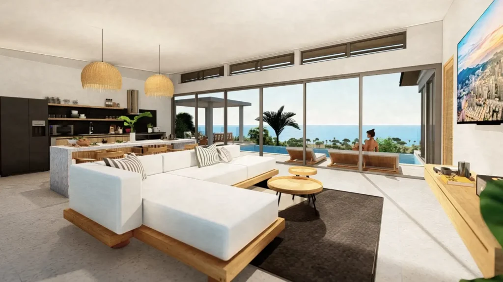 Off-Plan 4-Bedroom sea view villa with Infinity Pool in Chaweng