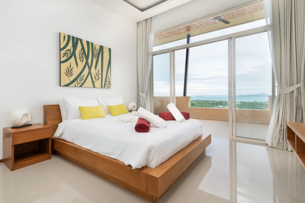 Premium 2-Bedroom Sea View Penthouse with Large Terrace in Maenam, Samui