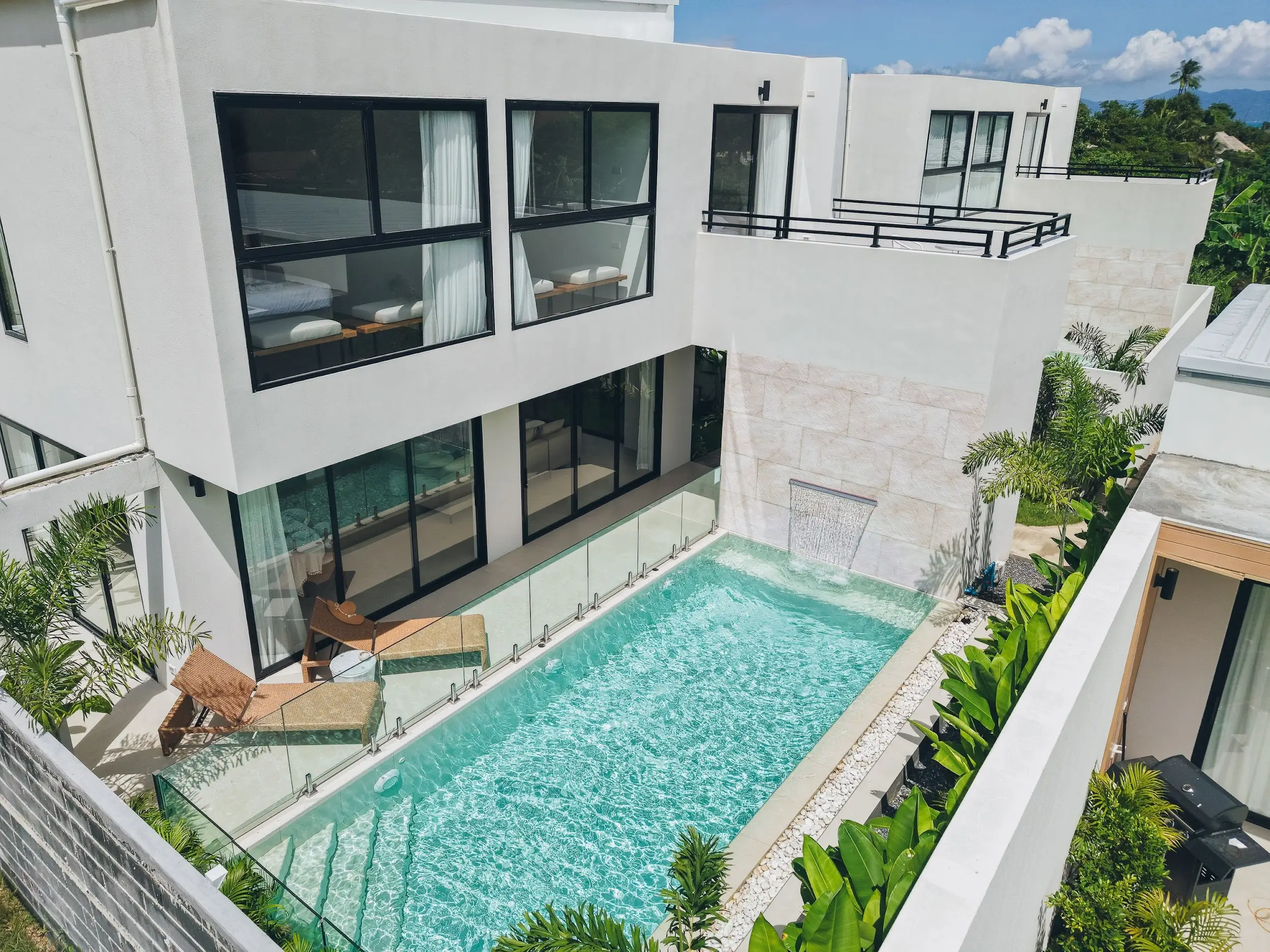 Fully-fitted 3-bedroom villa with private pool and garden in Bo Phut, Samiu Fully-fitted 3-bedroom villa with private pool and garden in Bo Phut, Samiu