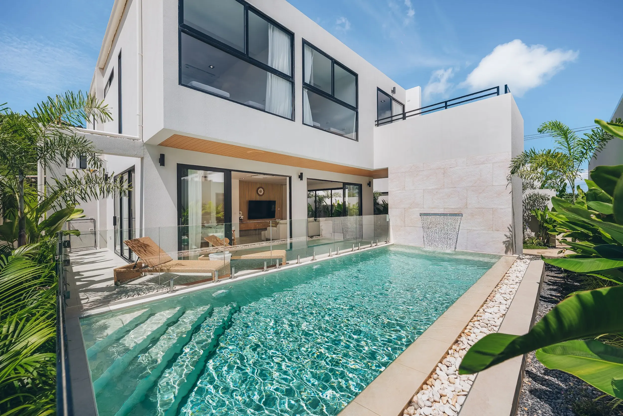 Fully-fitted 3-bedroom villa with private pool and garden in Bo Phut, Samiu Fully-fitted 3-bedroom villa with private pool and garden in Bo Phut, Samiu