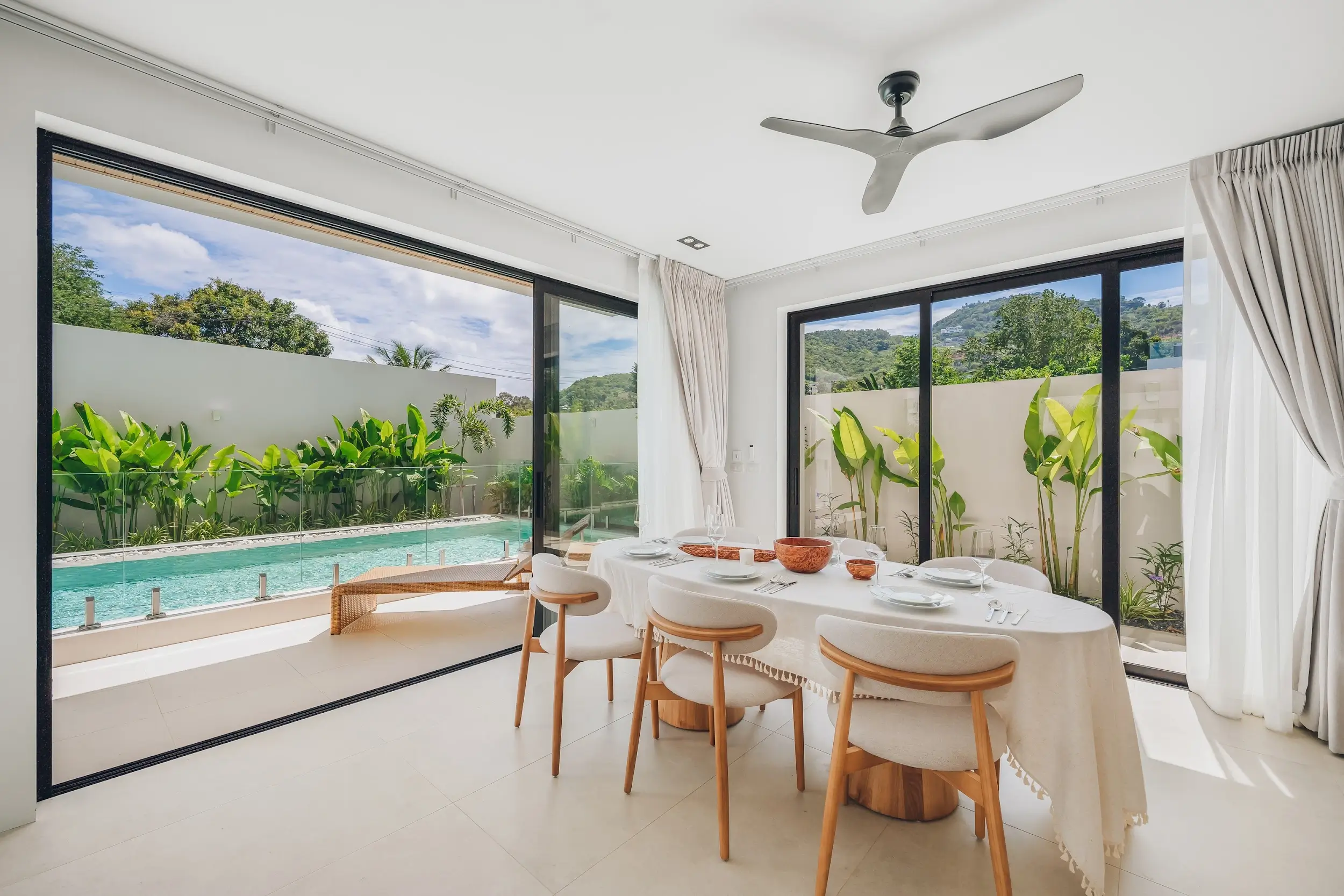 Fully-fitted 3-bedroom villa with private pool and garden in Bo Phut, Samiu Fully-fitted 3-bedroom villa with private pool and garden in Bo Phut, Samiu