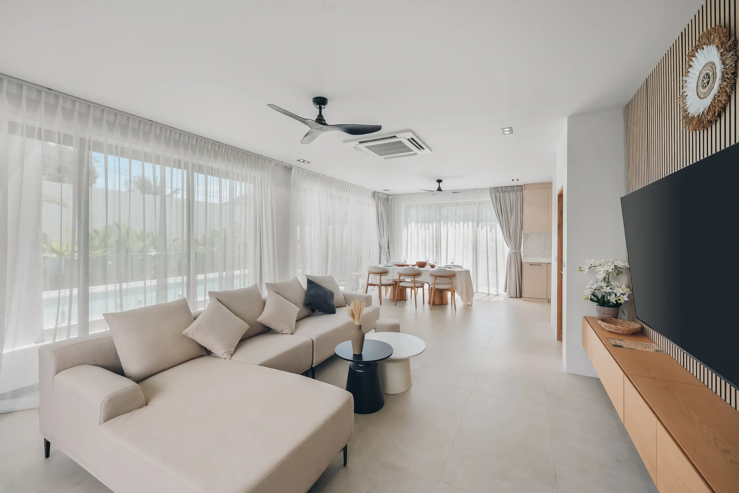 Fully-fitted 3-bedroom villa with private pool and garden in Bo Phut, Samiu Fully-fitted 3-bedroom villa with private pool and garden in Bo Phut, Samiu
