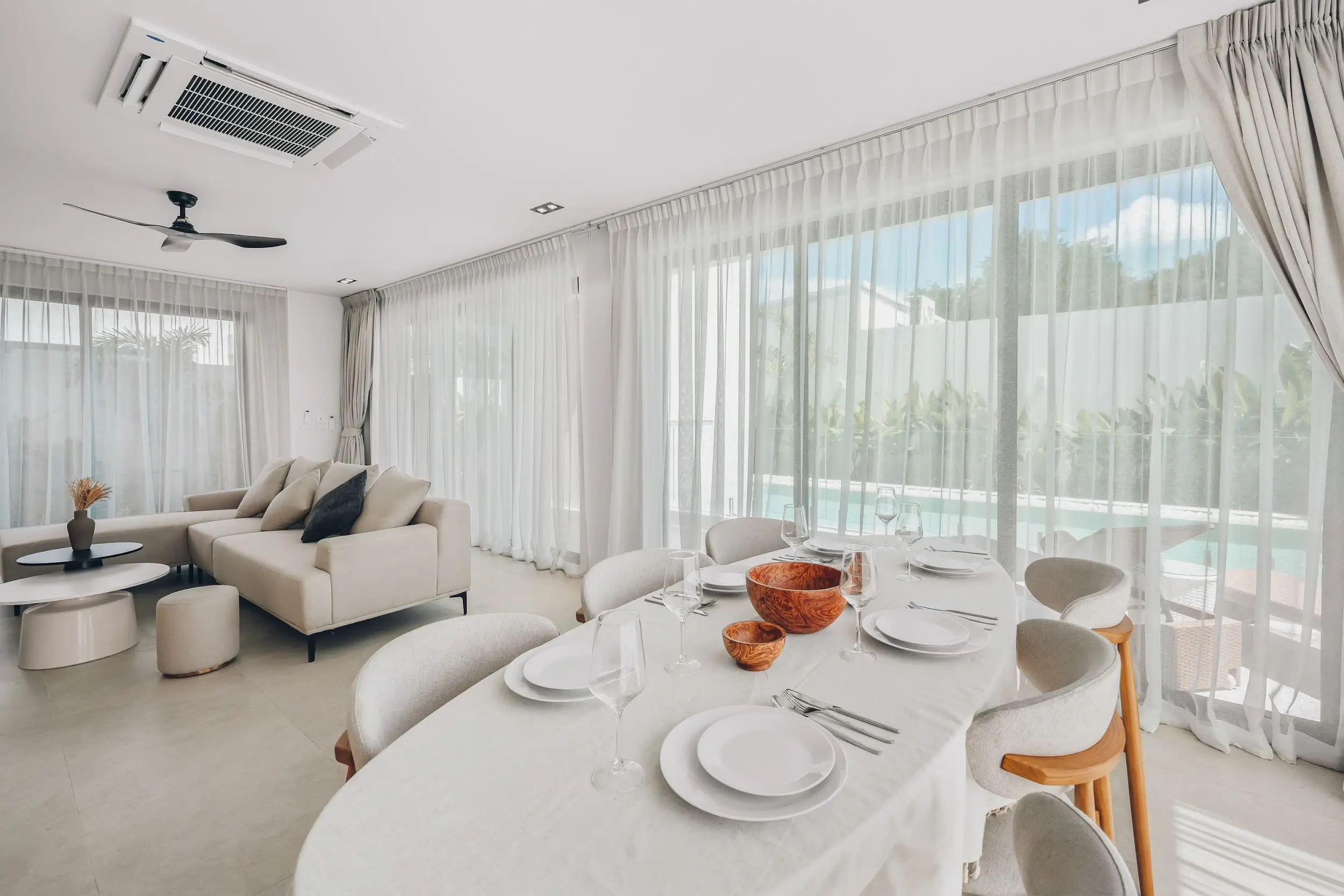 Fully-fitted 3-bedroom villa with private pool and garden in Bo Phut, Samiu Fully-fitted 3-bedroom villa with private pool and garden in Bo Phut, Samiu