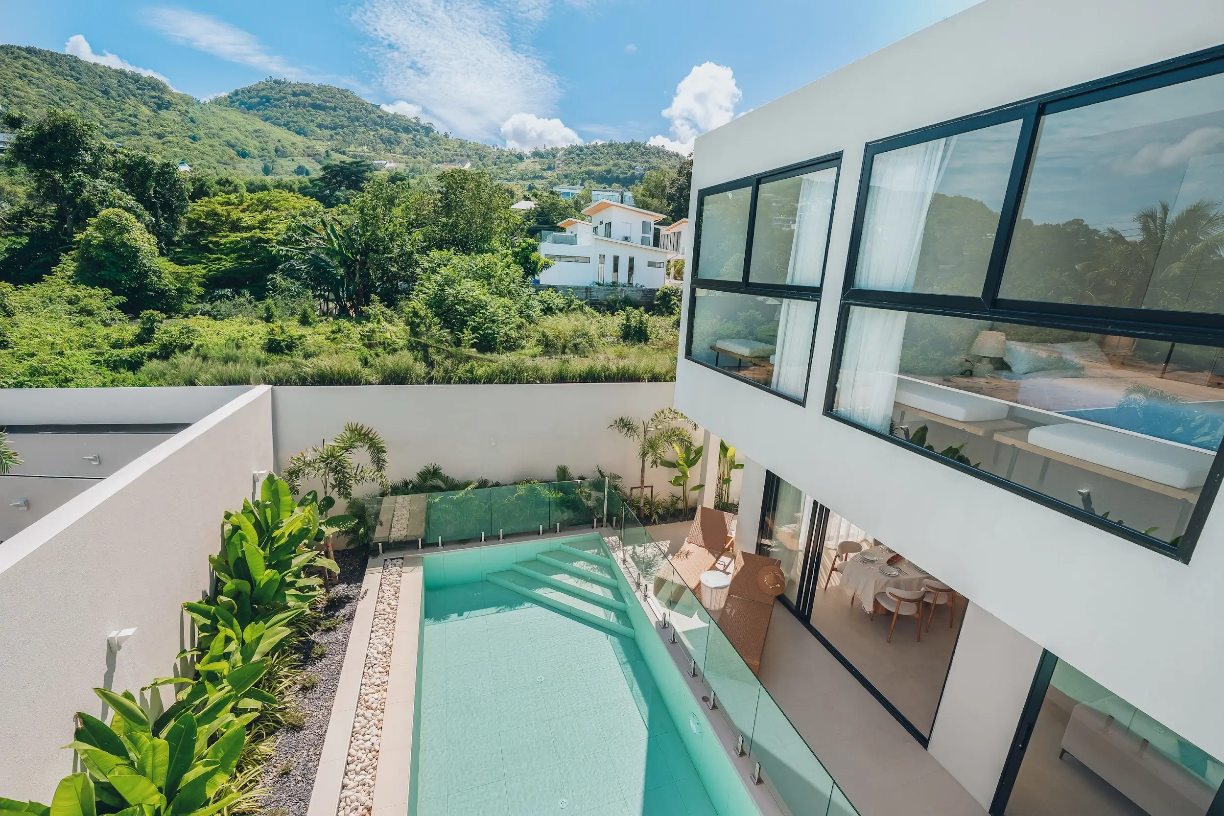 Fully-fitted 3-bedroom villa with private pool and garden in Bo Phut, Samiu Fully-fitted 3-bedroom villa with private pool and garden in Bo Phut, Samiu