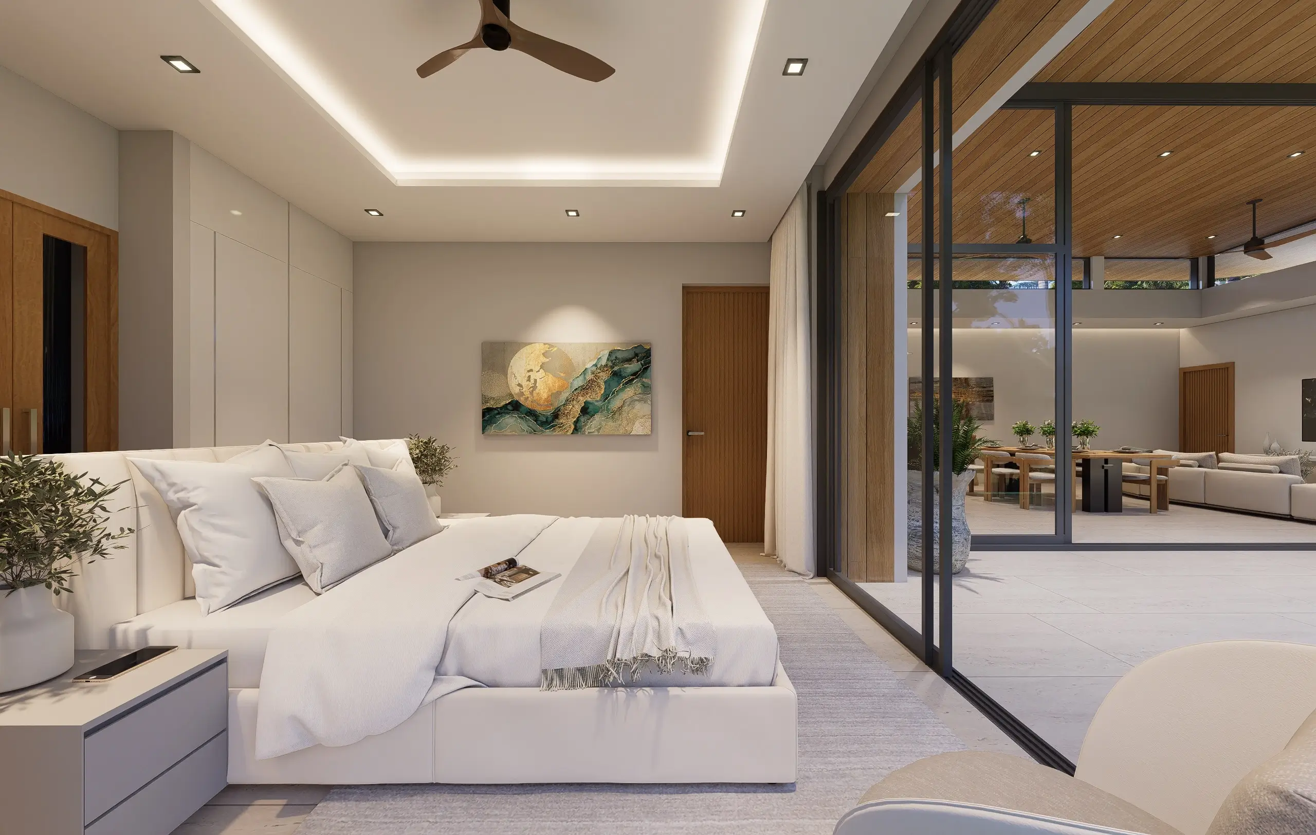 Off-Plan 3-bedroom refined tropical villas with private pool in Plai Laem Off-Plan 3-bedroom refined tropical villas with private pool in Plai Laem