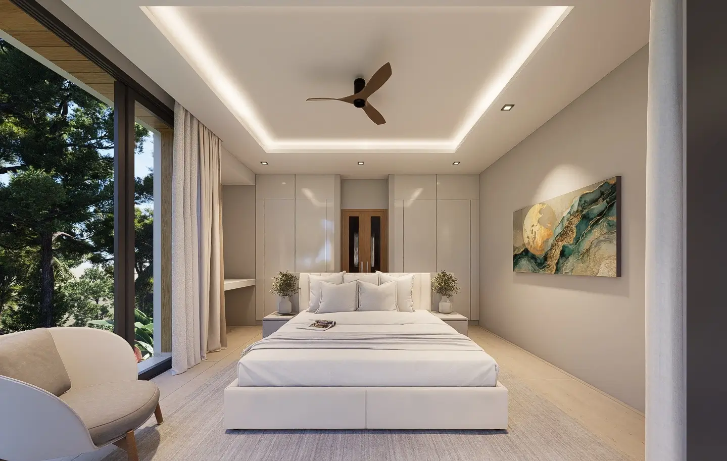 Off-Plan 3-bedroom refined tropical villas with private pool in Plai Laem Off-Plan 3-bedroom refined tropical villas with private pool in Plai Laem