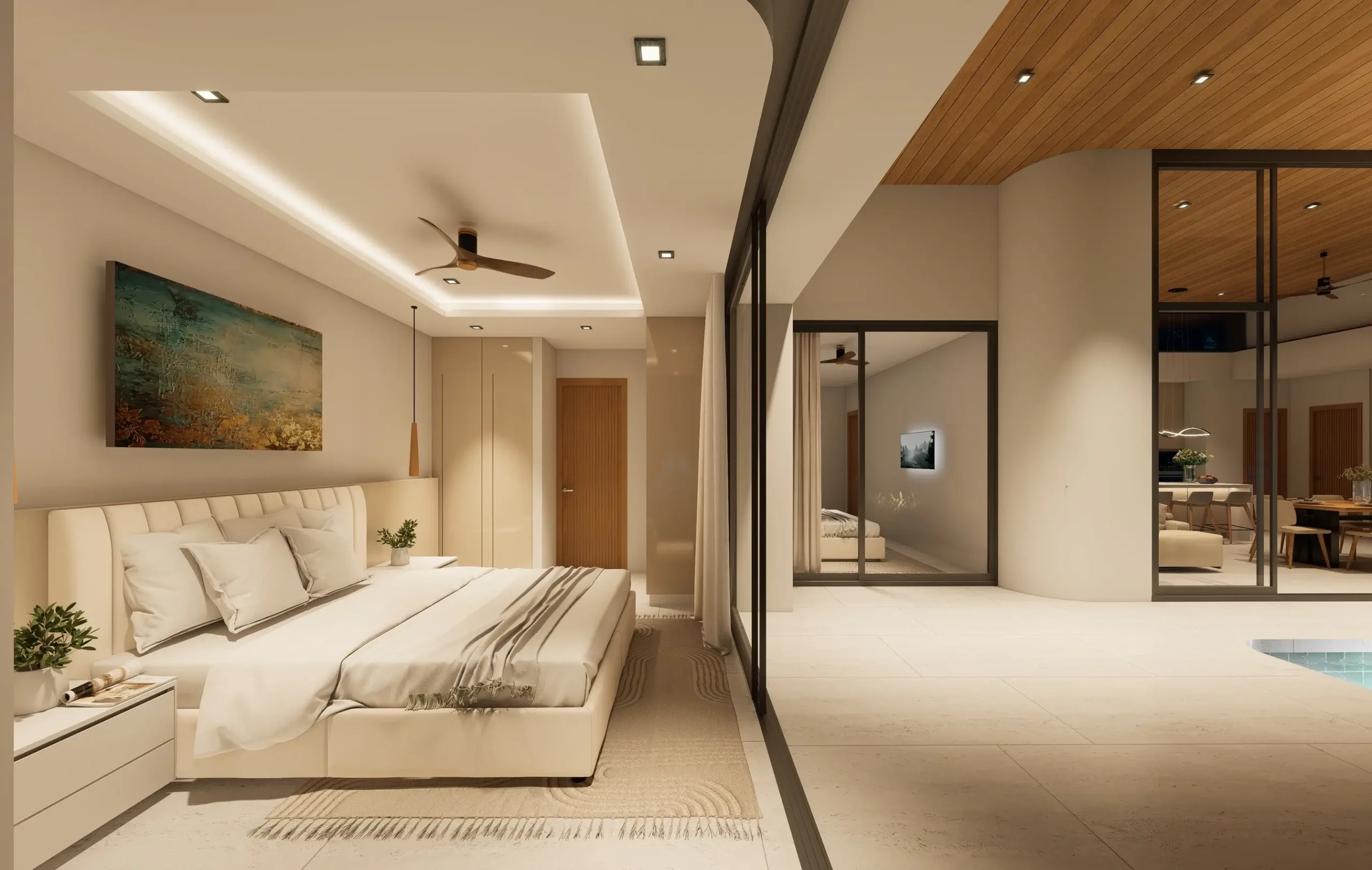 Off-plan 3-bedroom double-storey sea view villas with private pool in Plai Laem Off-plan 3-bedroom double-storey sea view villas with private pool in Plai Laem