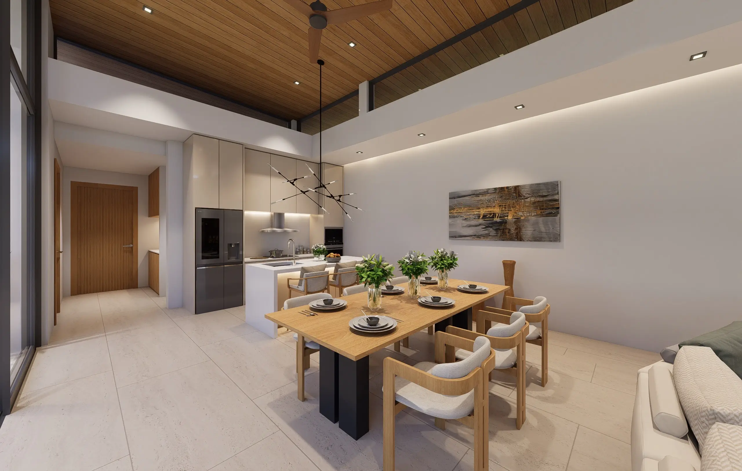 Off-Plan 3-bedroom refined tropical villas with private pool in Plai Laem Off-Plan 3-bedroom refined tropical villas with private pool in Plai Laem