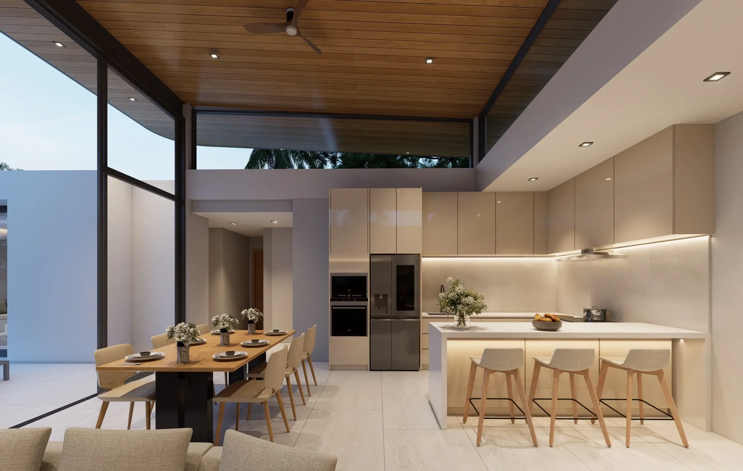 Off-plan 3-bedroom double-storey sea view villas with private pool in Plai Laem Off-plan 3-bedroom double-storey sea view villas with private pool in Plai Laem