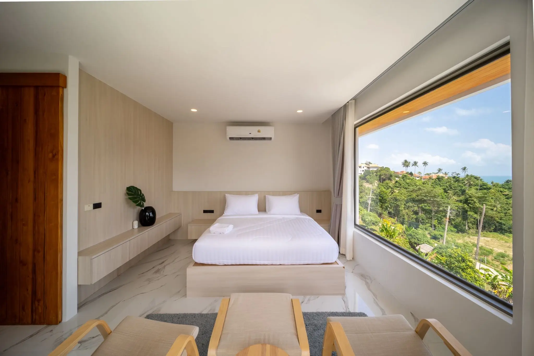 Ready to move 3-Bedroom sea view villa with private pool in Chaweng Noi Ready to move 3-Bedroom sea view villa with private pool in Chaweng Noi